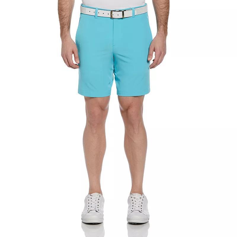 Mens Grand Slam 8 Golf Shorts with Elastic Back Vintage Blue Product Image