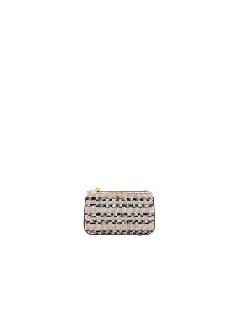 MANGO - Stripe-print wallet - One size - Women Product Image