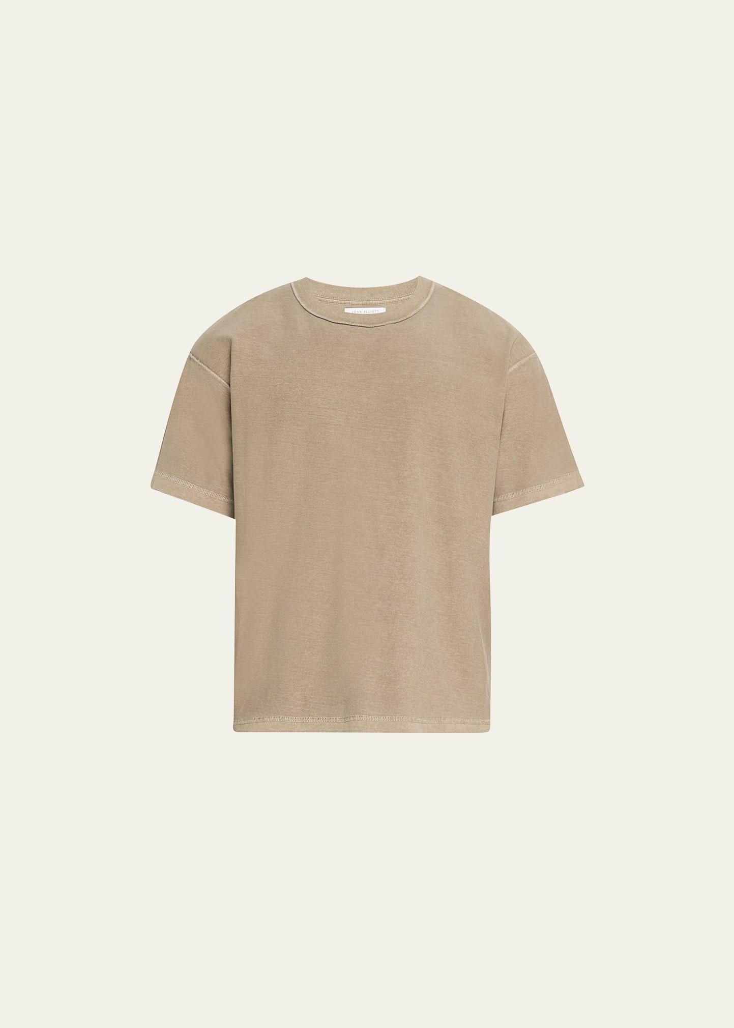 Mens Reversed Cropped T-Shirt Product Image