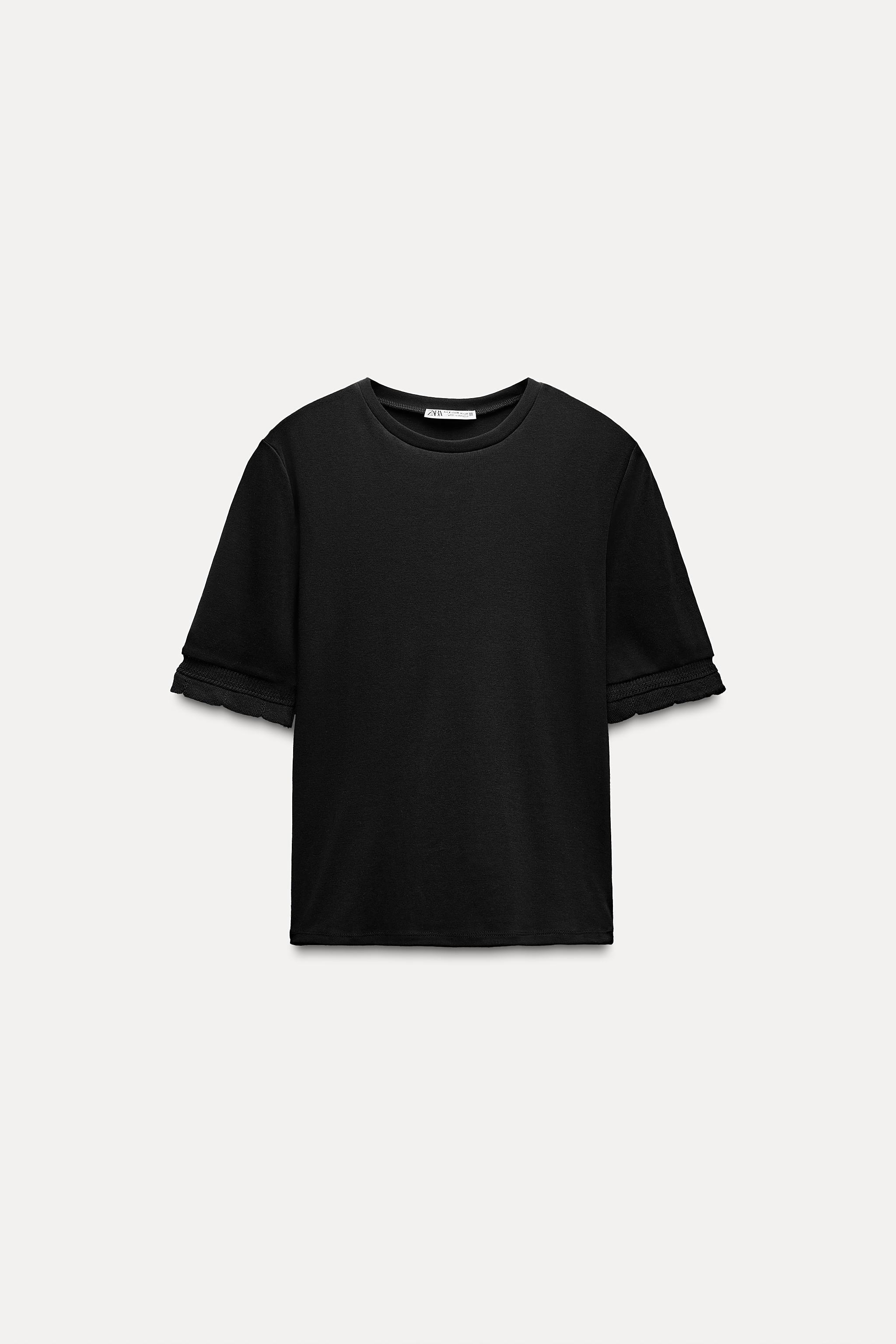 RIBBED TRIM SHIRT Product Image