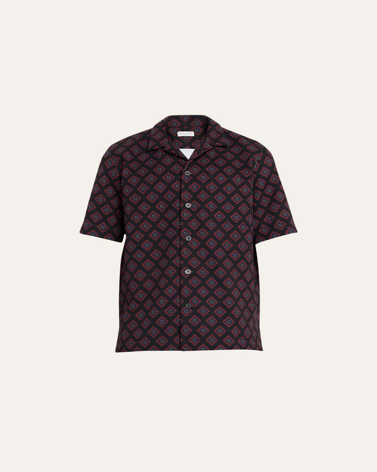 Mens Carltone Tris Short-Sleeve Shirt Product Image