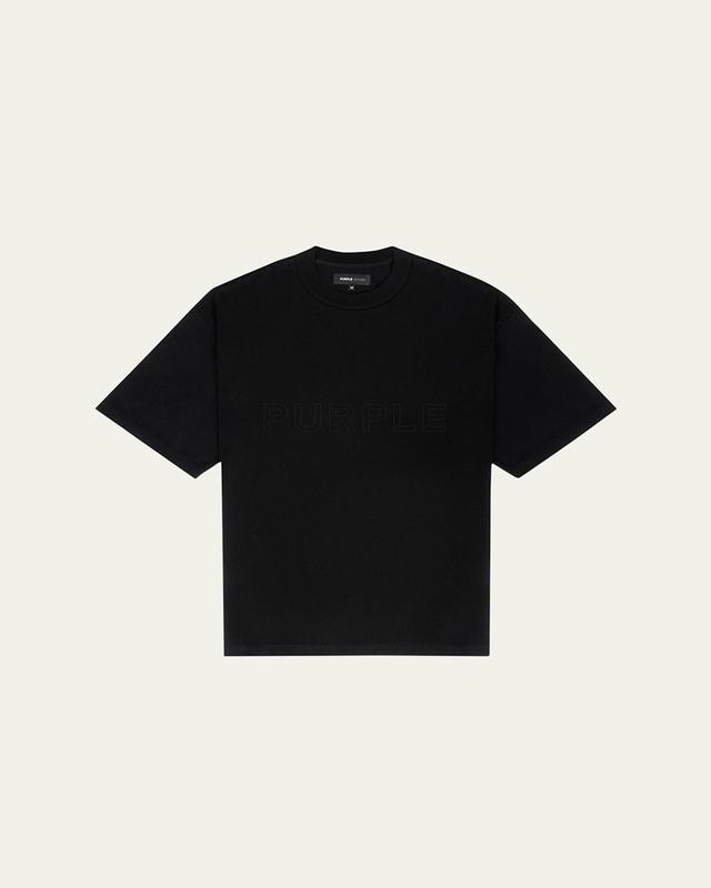 MANGO MAN - Openwork knit polo blackMen Product Image