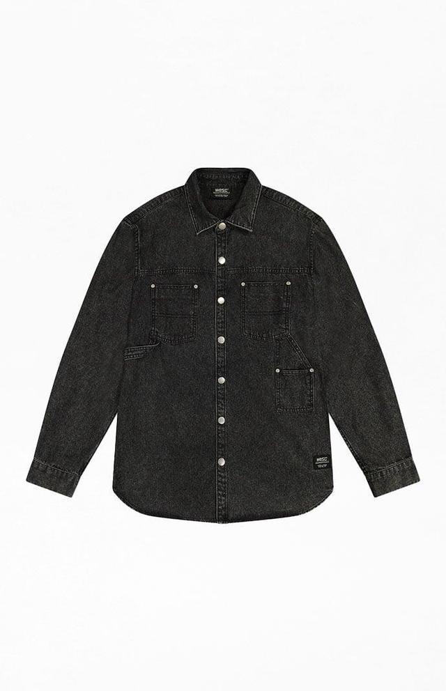 WeSC America Inc Men's Acid Wash Carpenter Overshirt Product Image