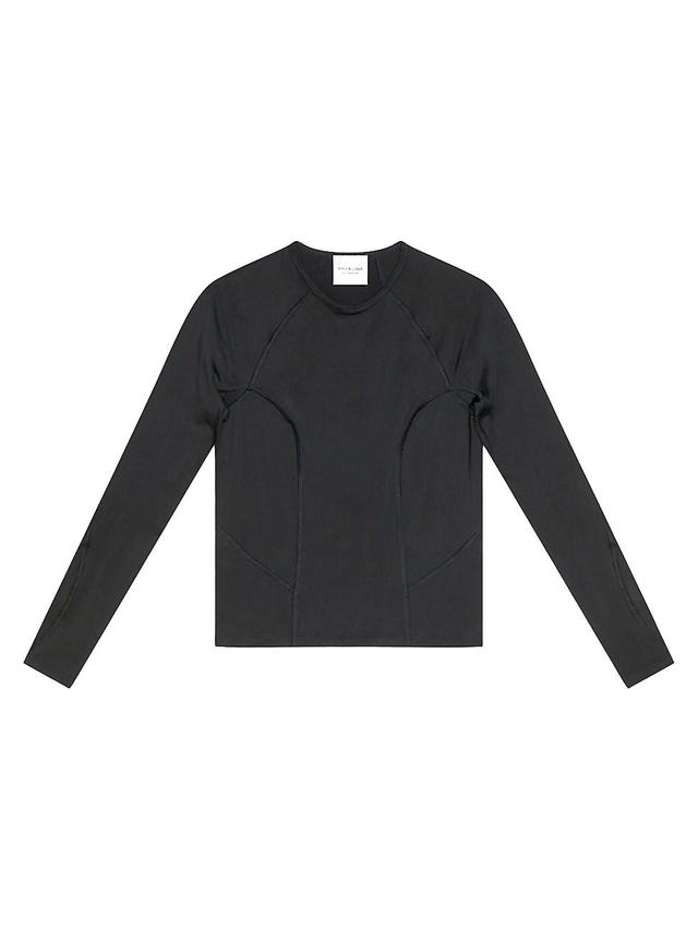 Womens 3B Sports Icon Fitted Long Sleeve Top Product Image