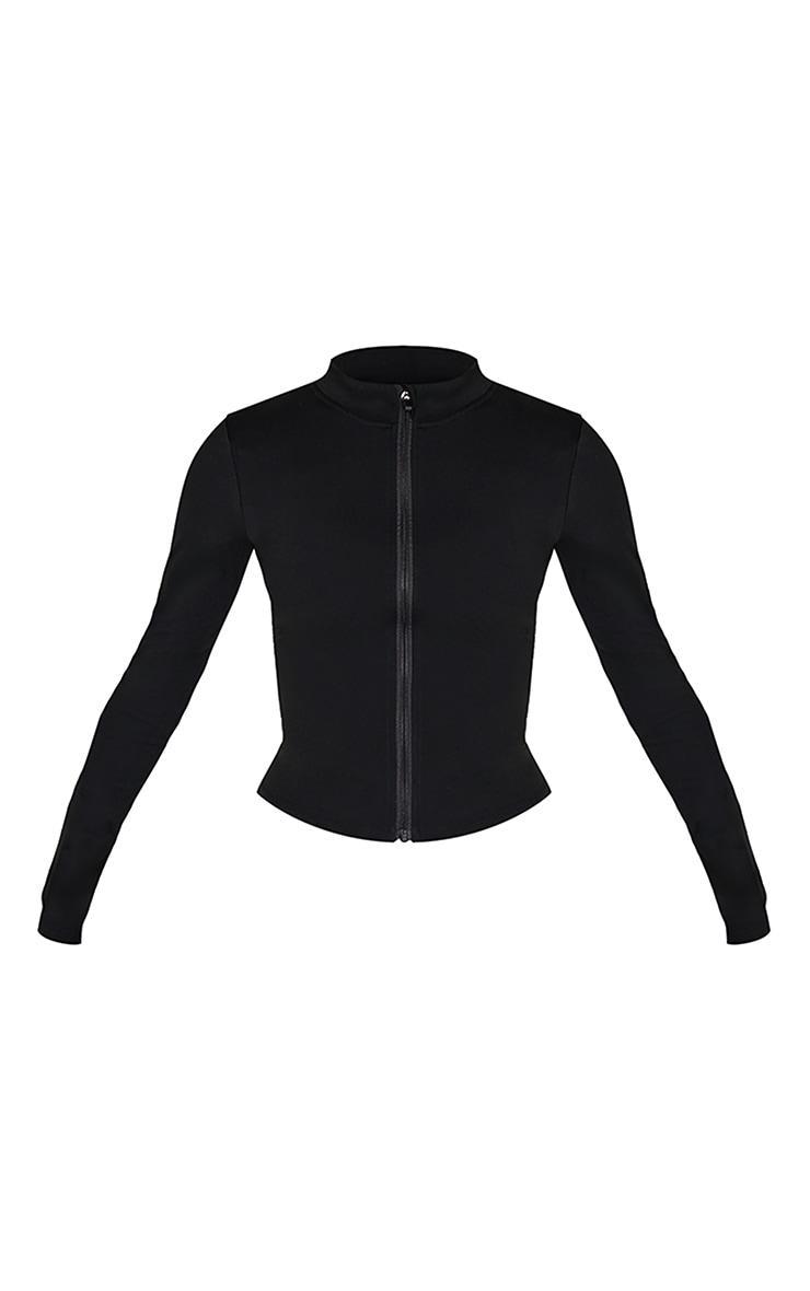 Petite Black Basic Sculpt Jacket Product Image