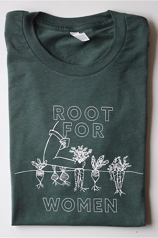 Overseasoned Root for Women Tee Product Image