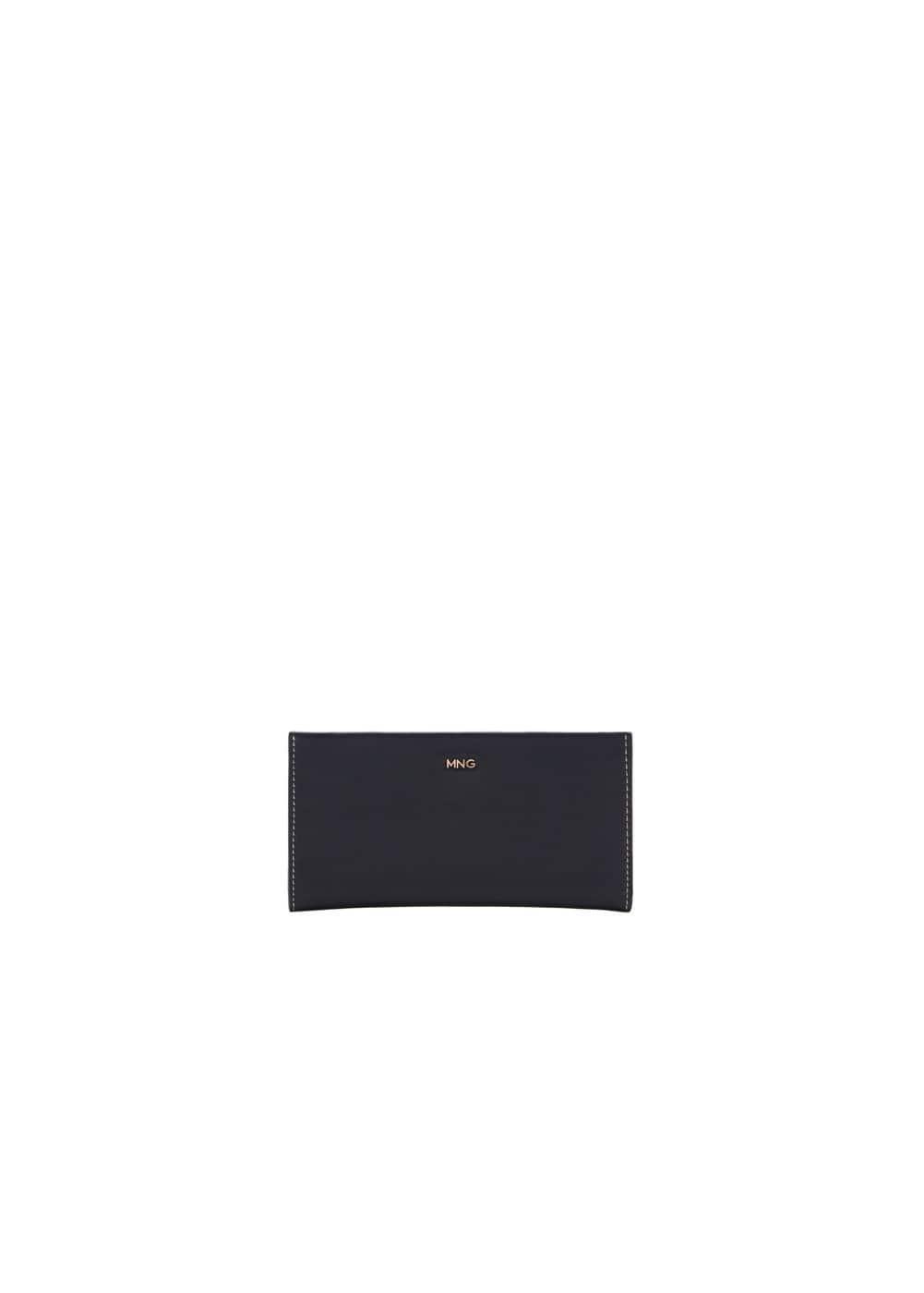 MANGO - Embossed wallet with logo - One size - Women Product Image