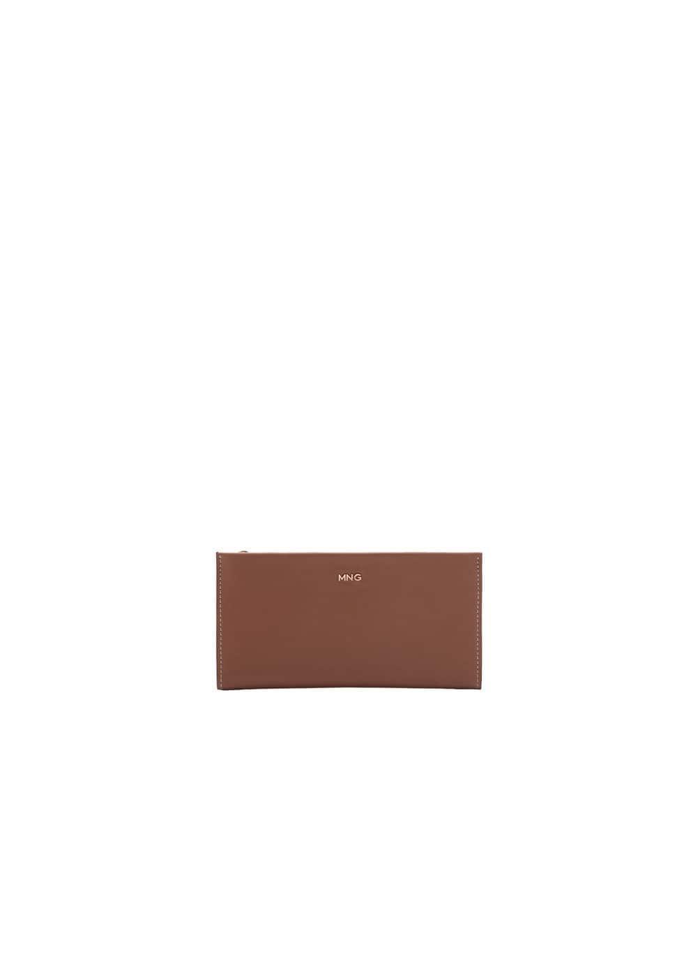 MANGO - Embossed wallet with logo - One size - Women Product Image