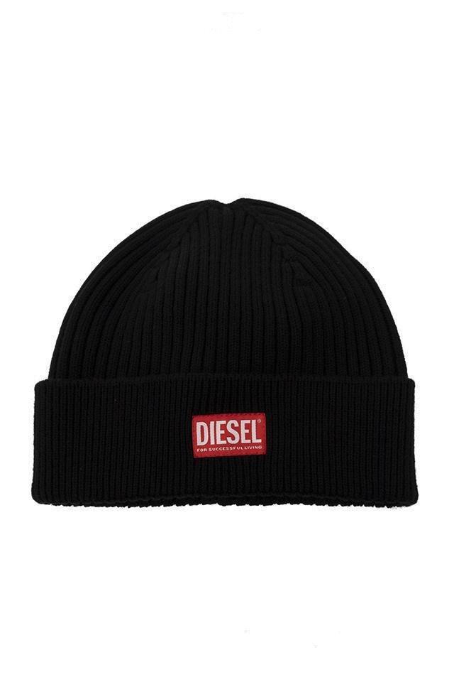 Logo Beanie In Black Product Image