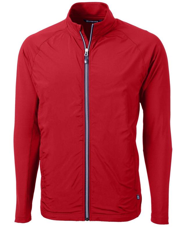 Cutter & Buck Adapt Eco Knit Hybrid Recycled Mens Full Zip Jacket Product Image