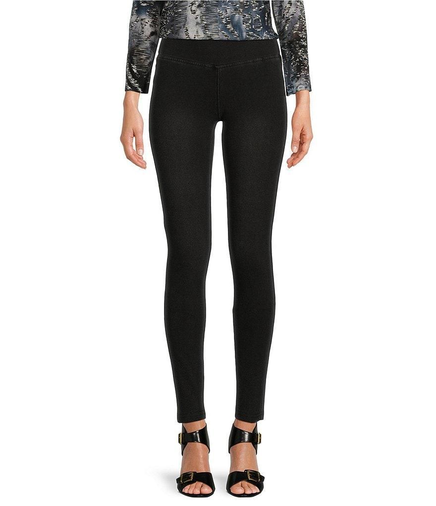 Calessa Ponte Denim 4-Way Stretch Jeggings Product Image