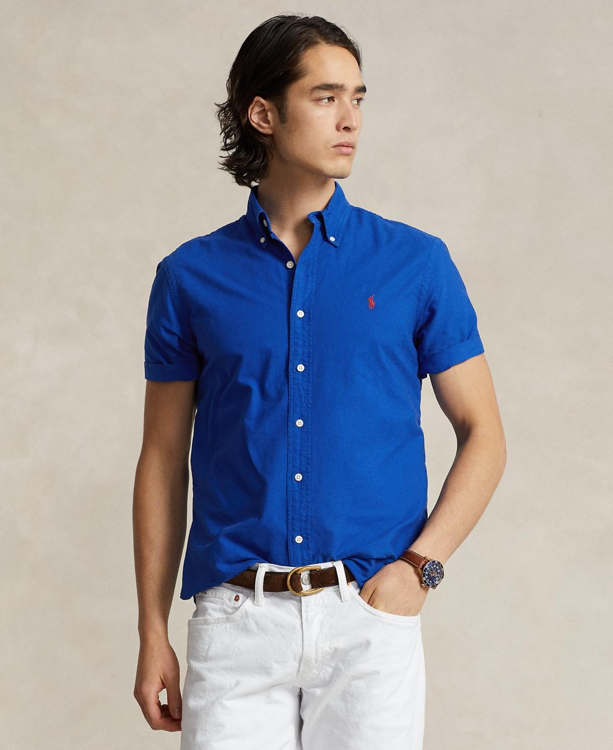 Polo Ralph Lauren Mens Classic-Fit Garment-Dyed Oxford Shirt Product Image