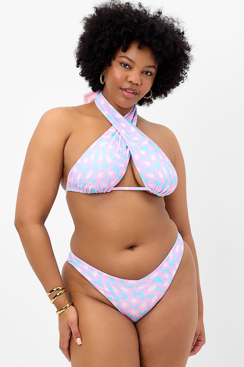 Bash Terry Halter Bikini Top - Daisy Dream Product Image