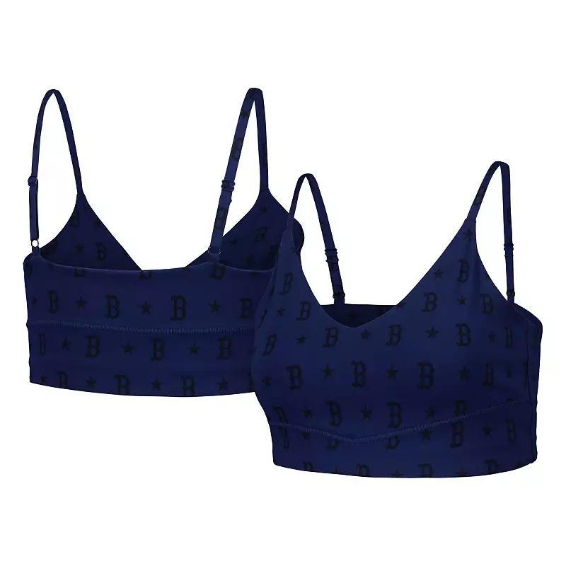 Womens Boston Red Sox Active Bra Blue Product Image