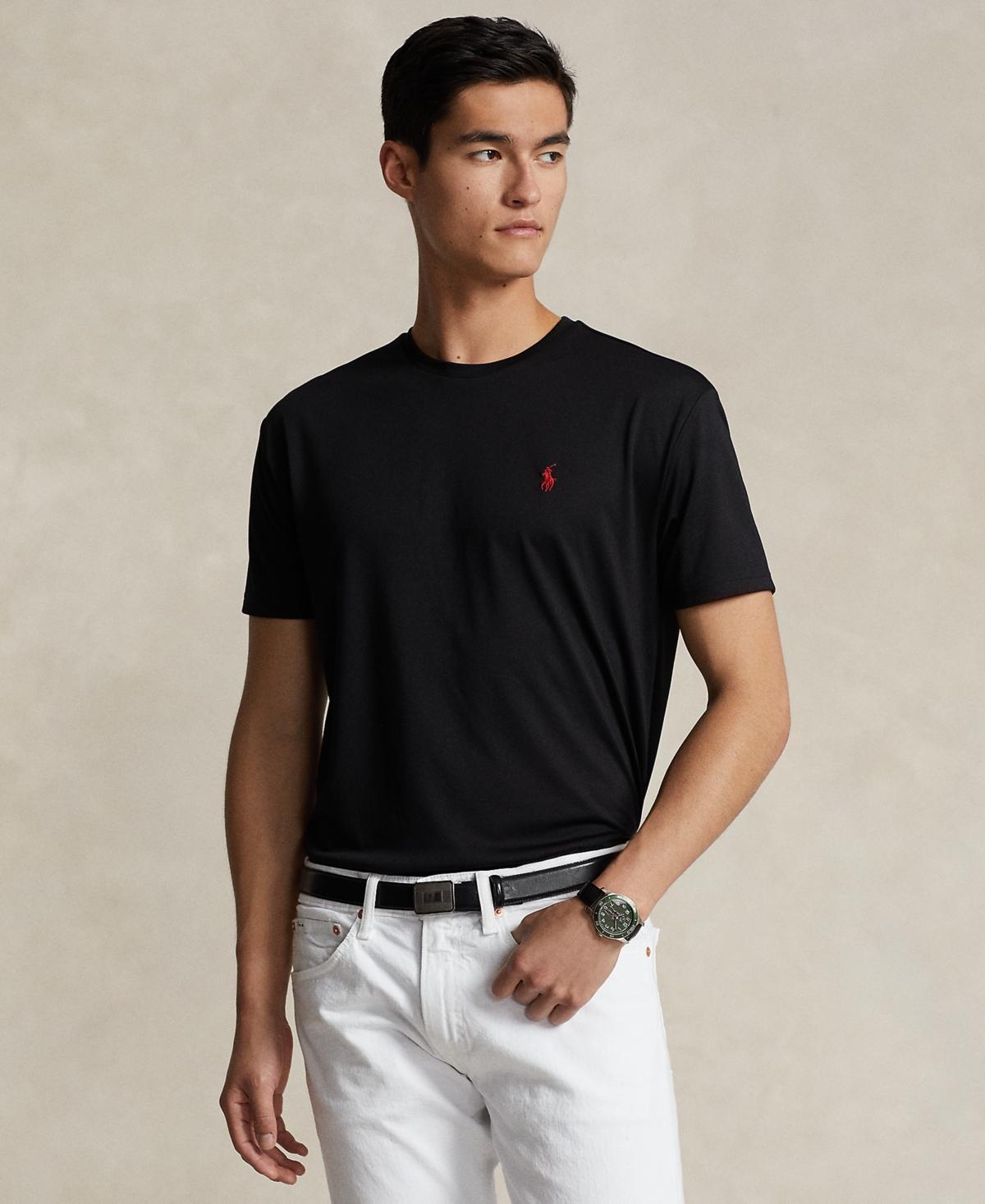 Polo Ralph Lauren Mens Classic-Fit Performance Jersey T-Shirt Product Image