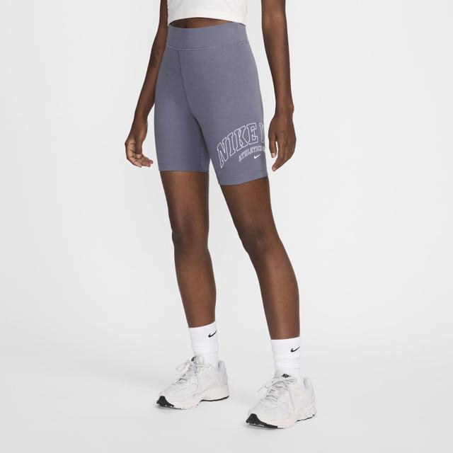 Women's Nike Sportswear Classic High-Waisted 8" Biker Shorts Product Image