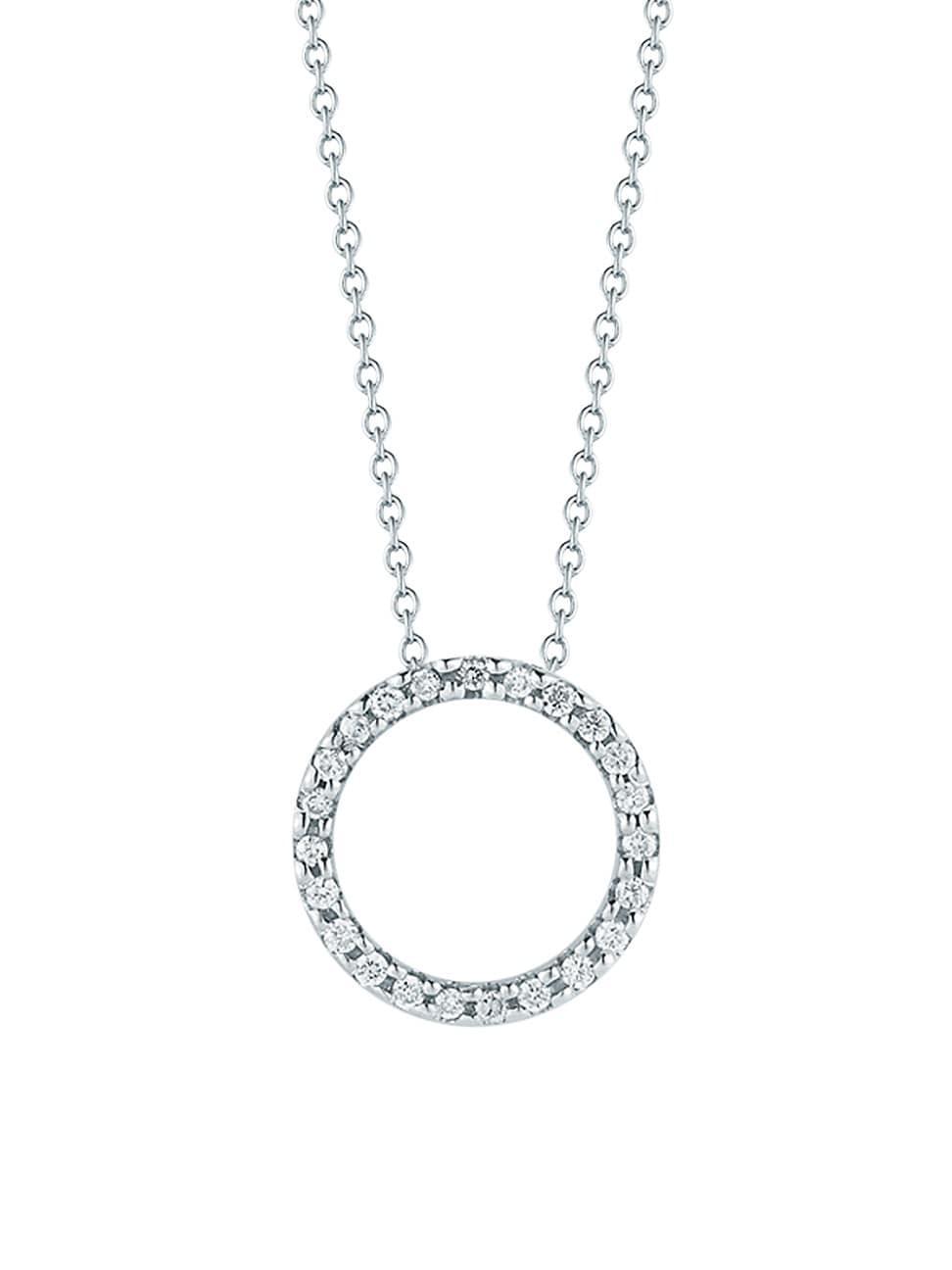 Roberto Coin XS Diamond Pendant Necklace Product Image