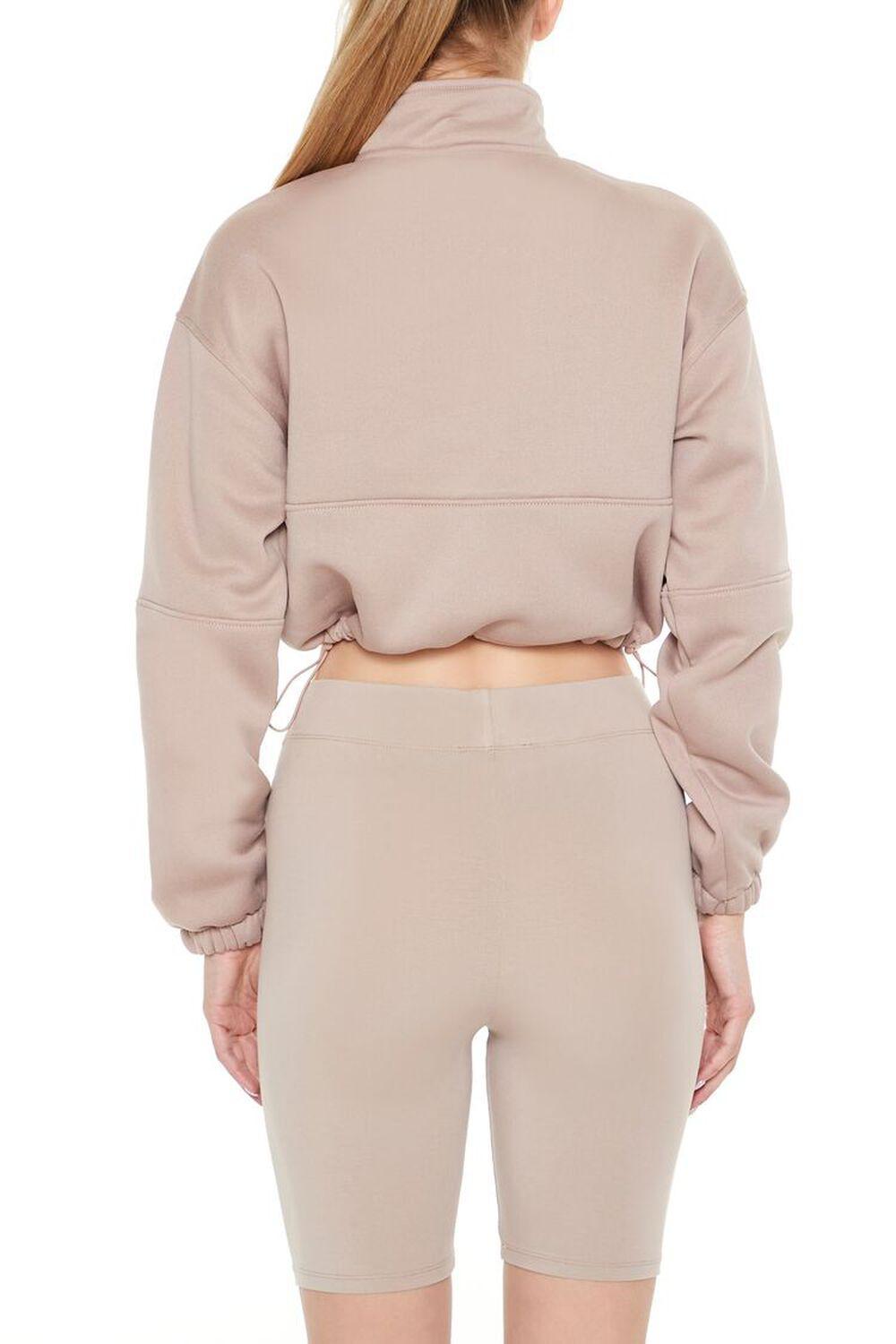 Funnel-Neck Zip-Up Pullover | Forever 21 Product Image