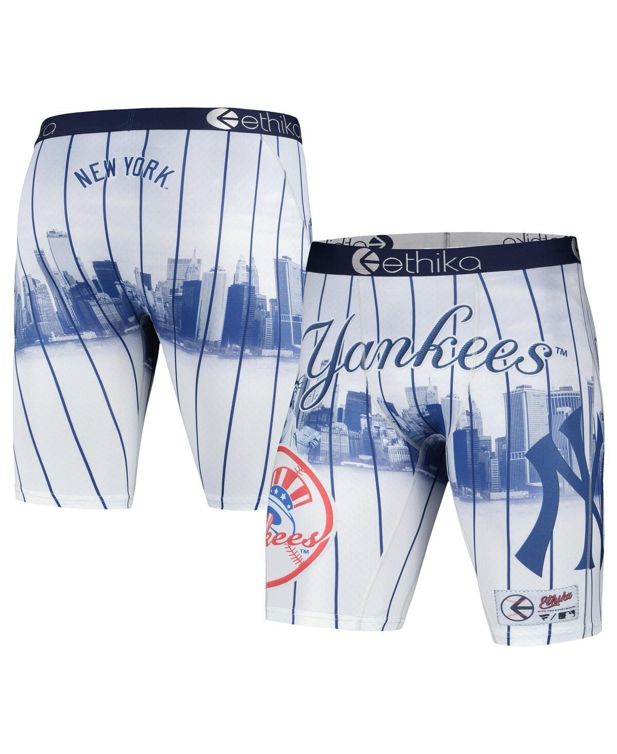 Mens Ethika White New York Yankees Jerseyscape Boxer Briefs Product Image