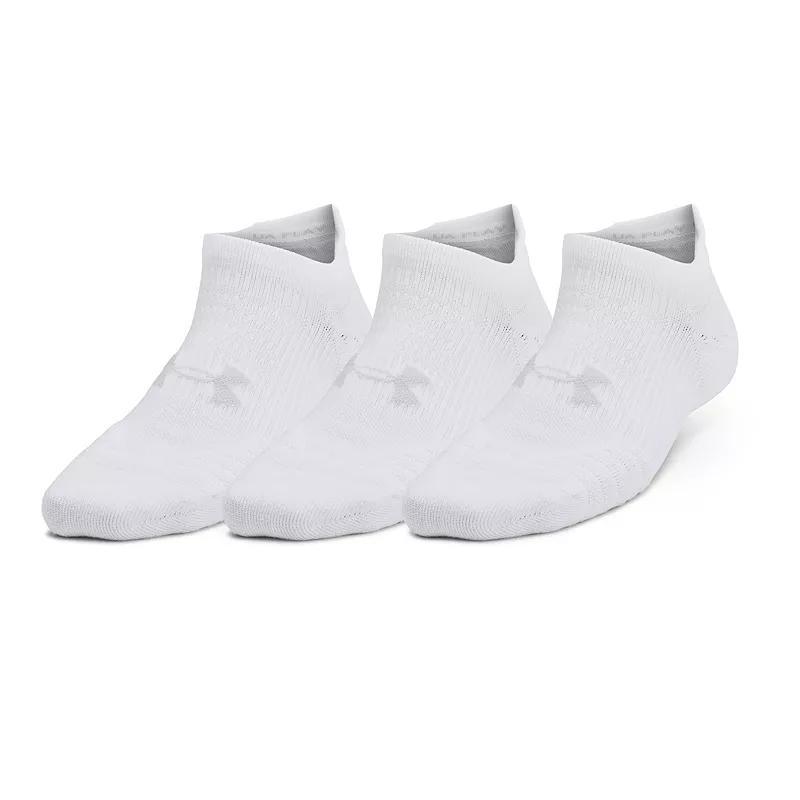 Womens UA Play Up 3-Pack No Show Tab Socks Product Image