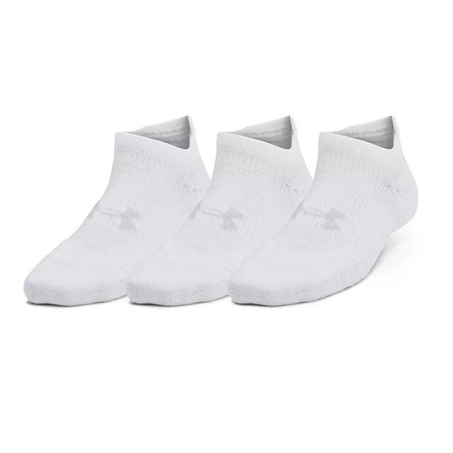 Womens Under Armour UA Play Up 3-Pack No-Show Tab Socks Product Image