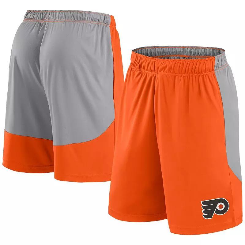 Mens Fanatics Orange Philadelphia Flyers Go Hard Shorts Product Image