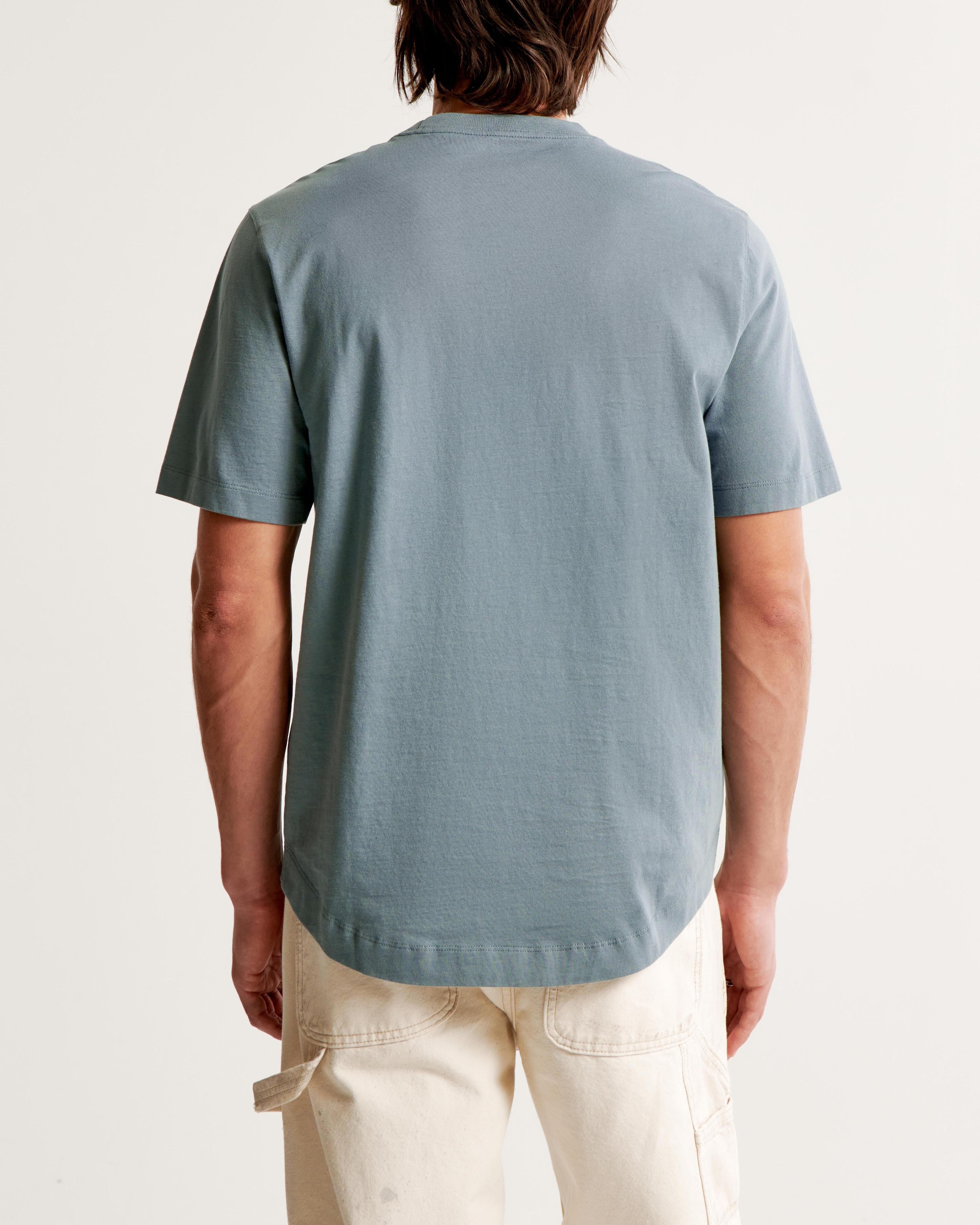 Classic Polished Curved Hem Tee Product Image