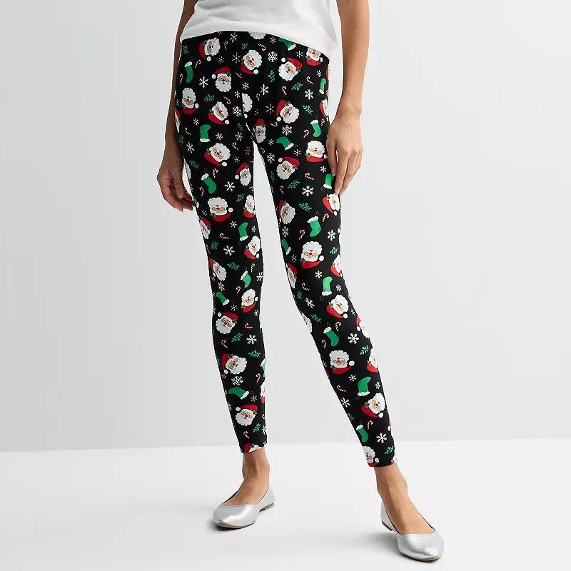 Womens Jollidays Graphic Leggings, Girls Product Image