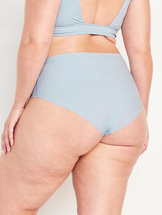 High-Waisted No-Show Brief Underwear Product Image