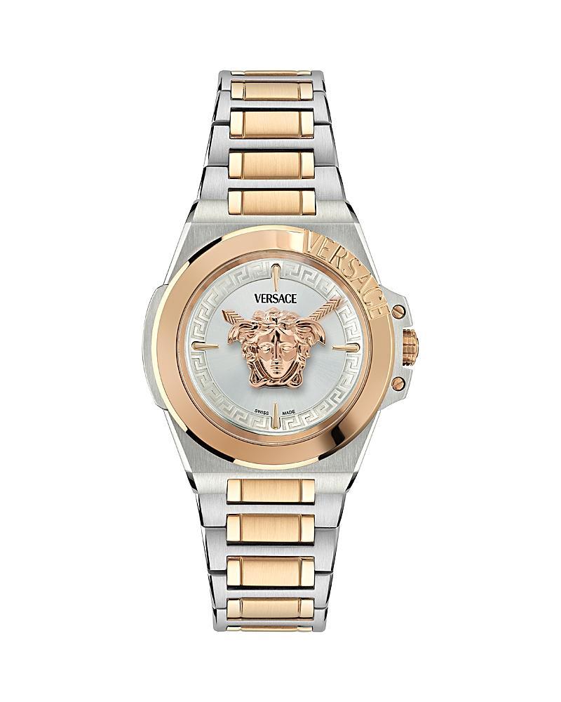 Versace Womens Swiss Two-Tone Stainless Steel Bracelet Watch 37mm Product Image