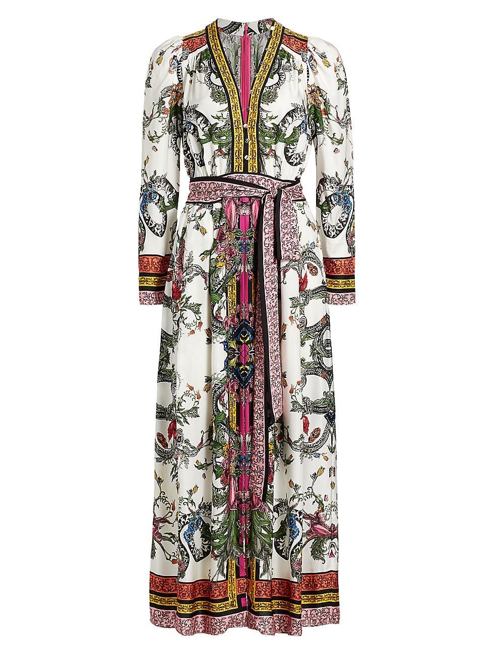 Womens Marchesa Rosa Ivy Floral Maxi Dress Product Image