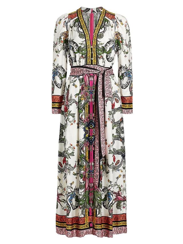 Womens Marchesa Rosa Ivy Floral Maxi Dress Product Image