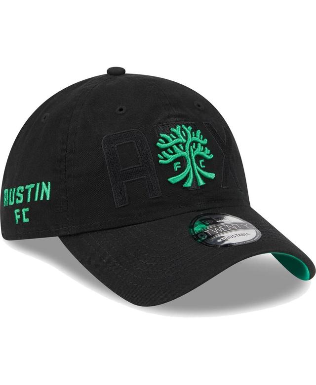 Mens New Era Black Austin Fc Kick Off 9TWENTY Adjustable Hat Product Image