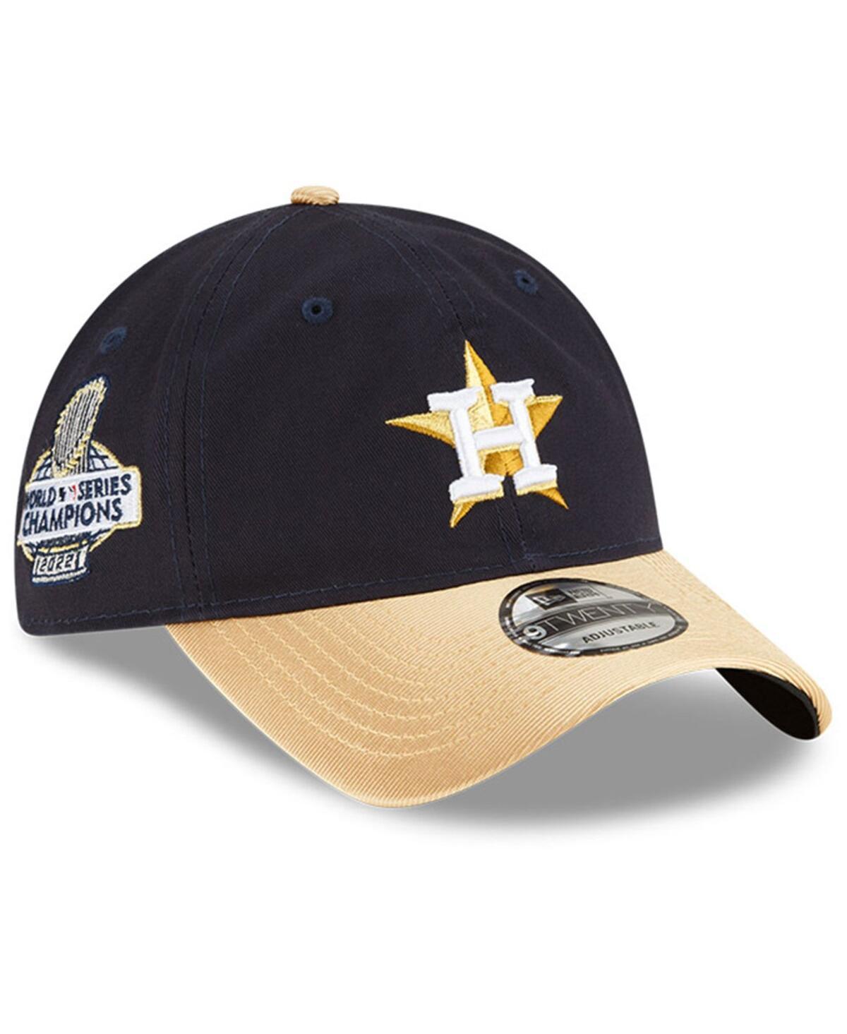 Mens New Era Navy Houston Astros 2023 Gold Collection 9TWENTY Adjustable Hat Product Image