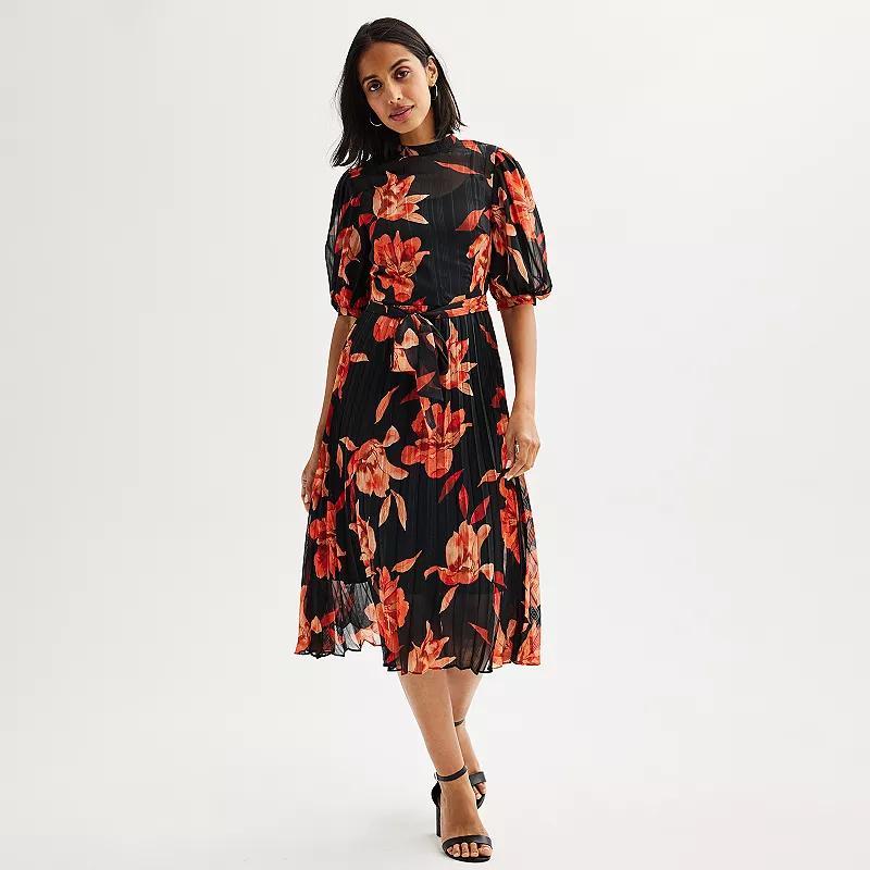 Womens Nanette Lepore Pleated Shadow Dress Product Image