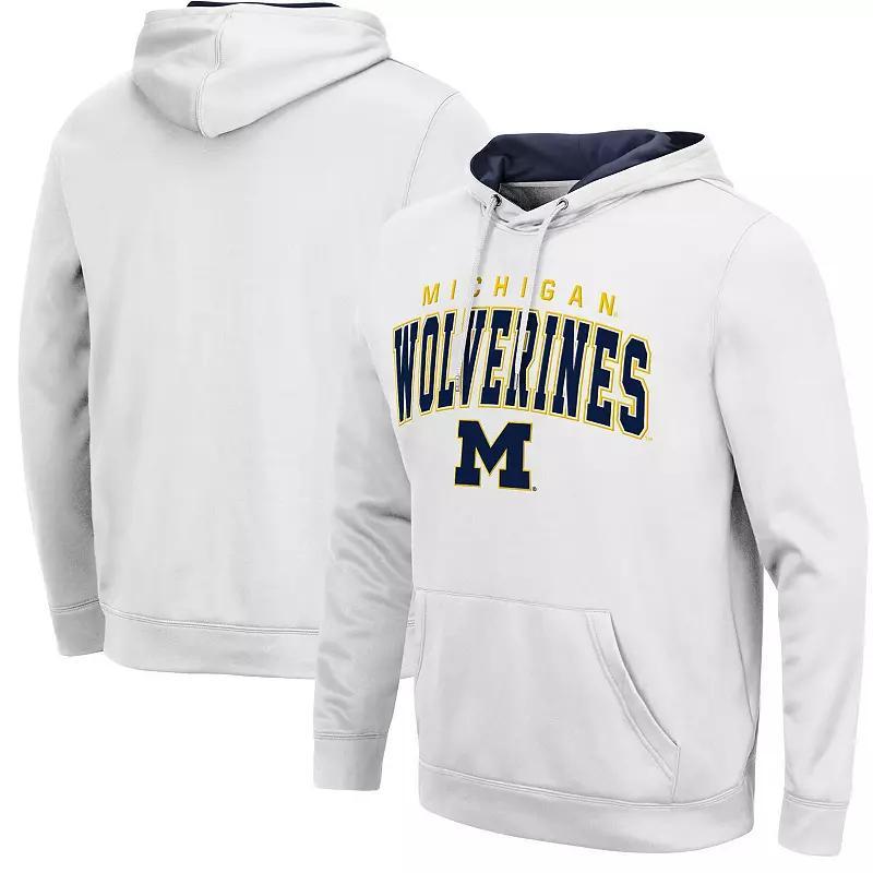 Mens Colosseum Michigan Wolverines ResistancePullover Hoodie Product Image