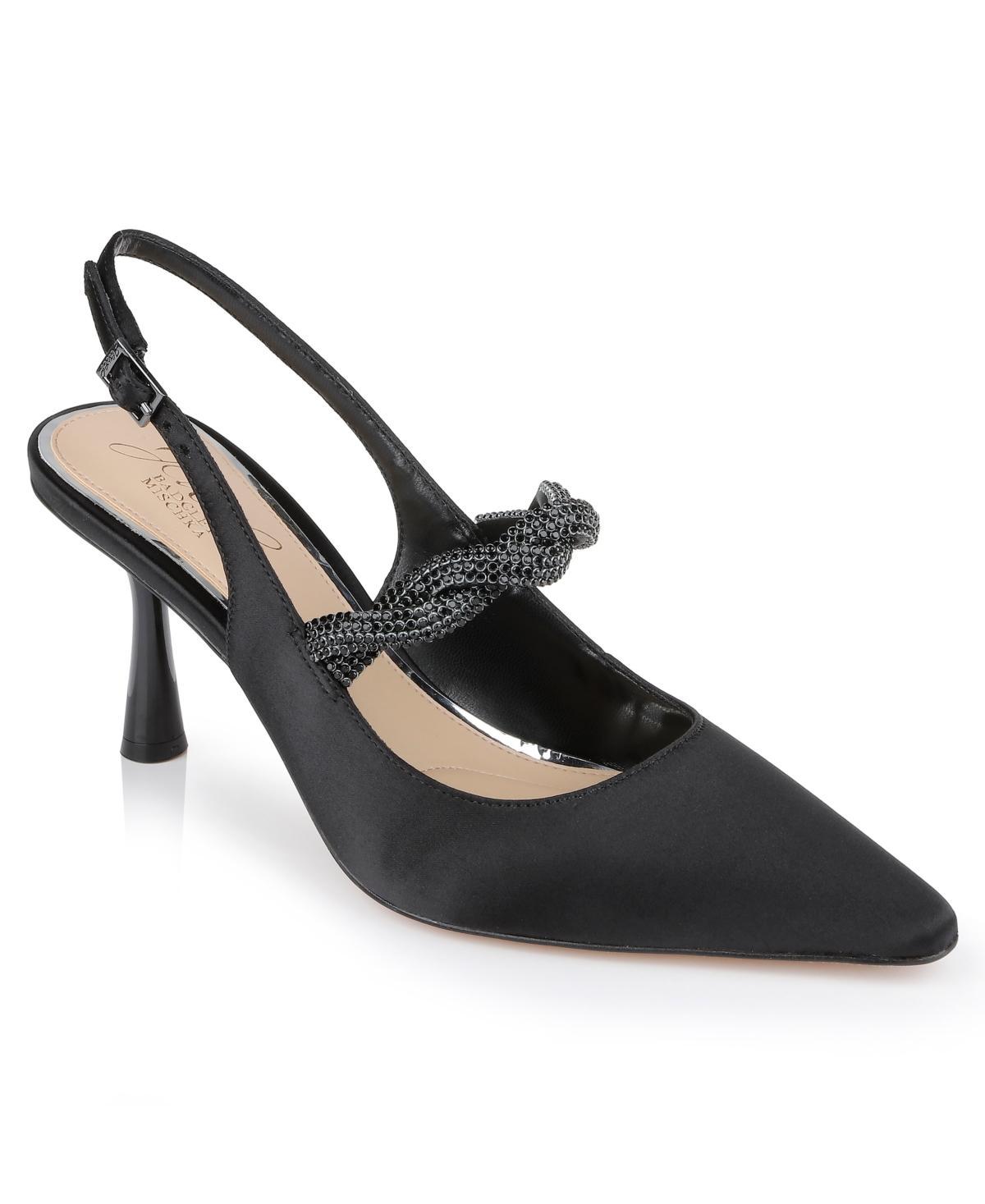 Jewel Badgley Mischka Womens Tierney Slingback Pumps Product Image