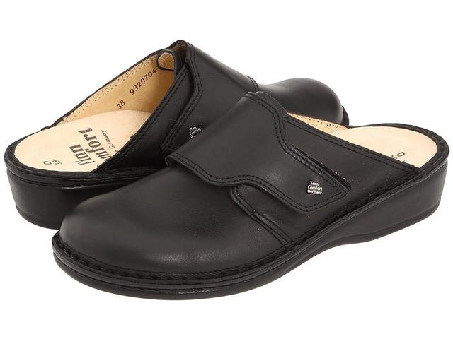 Finn Comfort Aussee - 82526 Leather Soft Footbed) Women's Clog Shoes Product Image