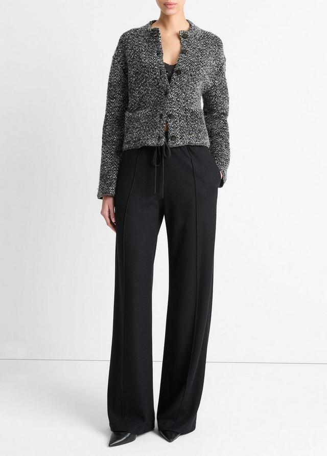 Wool-Blend Drawstring Pull-On Pant Product Image