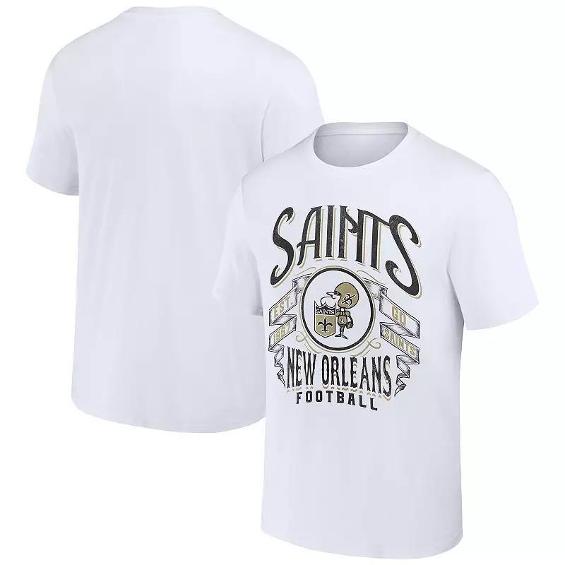 Mens NFL x Darius Rucker Collection by Fanatics New Orleans Saints Vintage Football T-Shirt Product Image