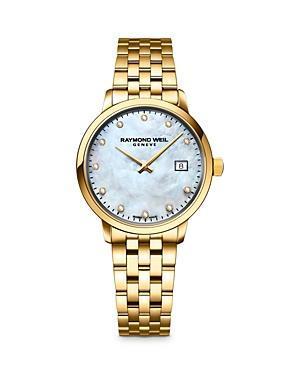 Raymond Weil Toccata Mother-of-Pearl & Diamond Watch, 29mm Product Image