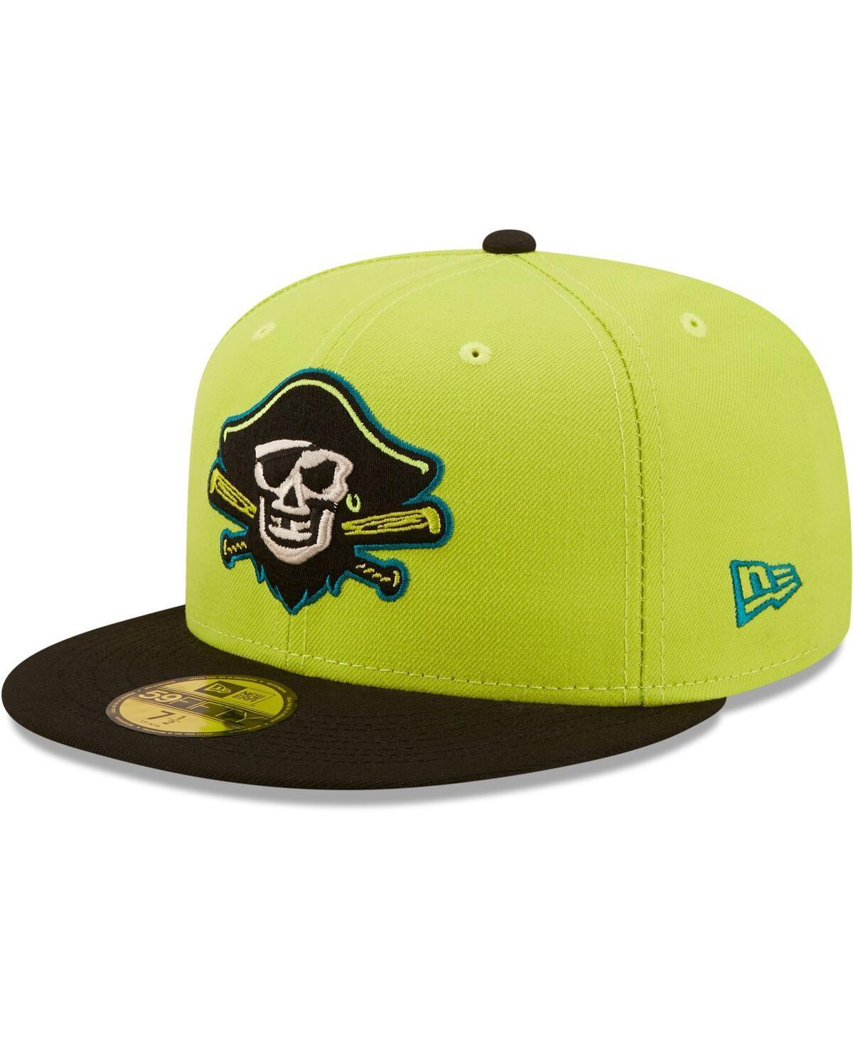 Mens New Era Green Bradenton Barbanegras Copa De La Diversion 59FIFTY Fitted Hat - Green Product Image