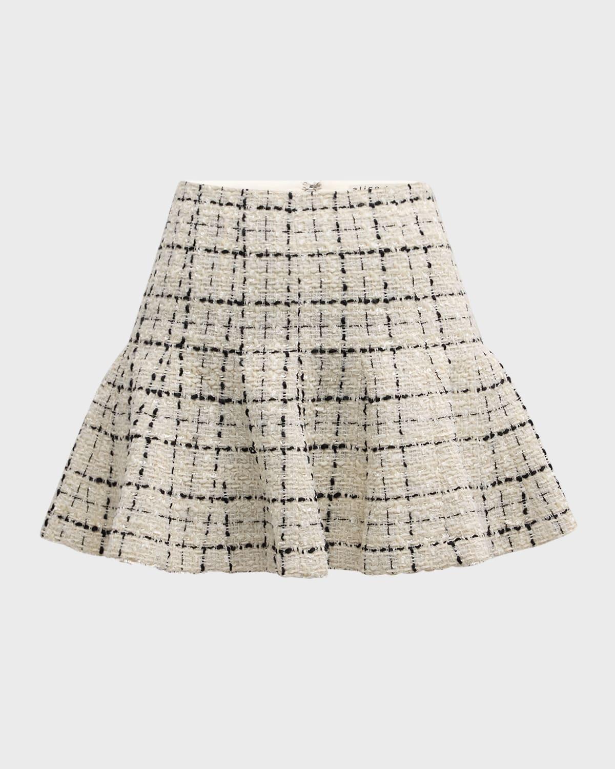 Zona High-Rise Godet Mini Skirt Product Image