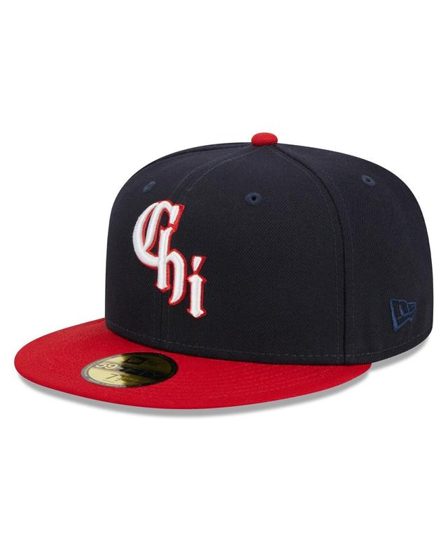 Mens New Era Navy Chicago White Sox Cooperstown Collection Retro City 59FIFTY Fitted Hat Product Image