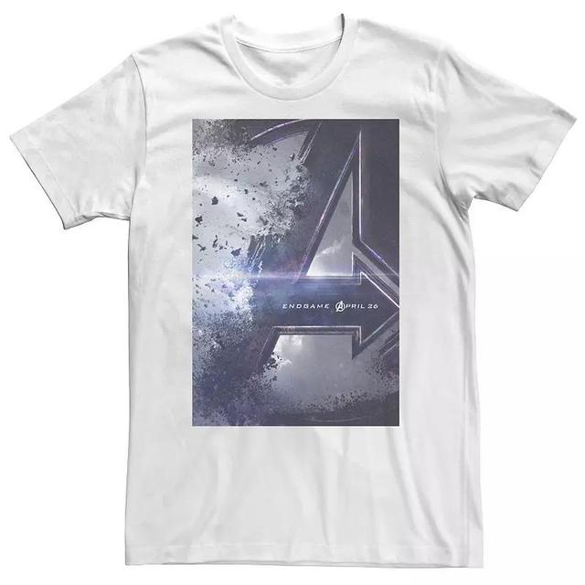 Big & Tall Marvel Avengers Endgame Movie Poster Tee, Mens Product Image