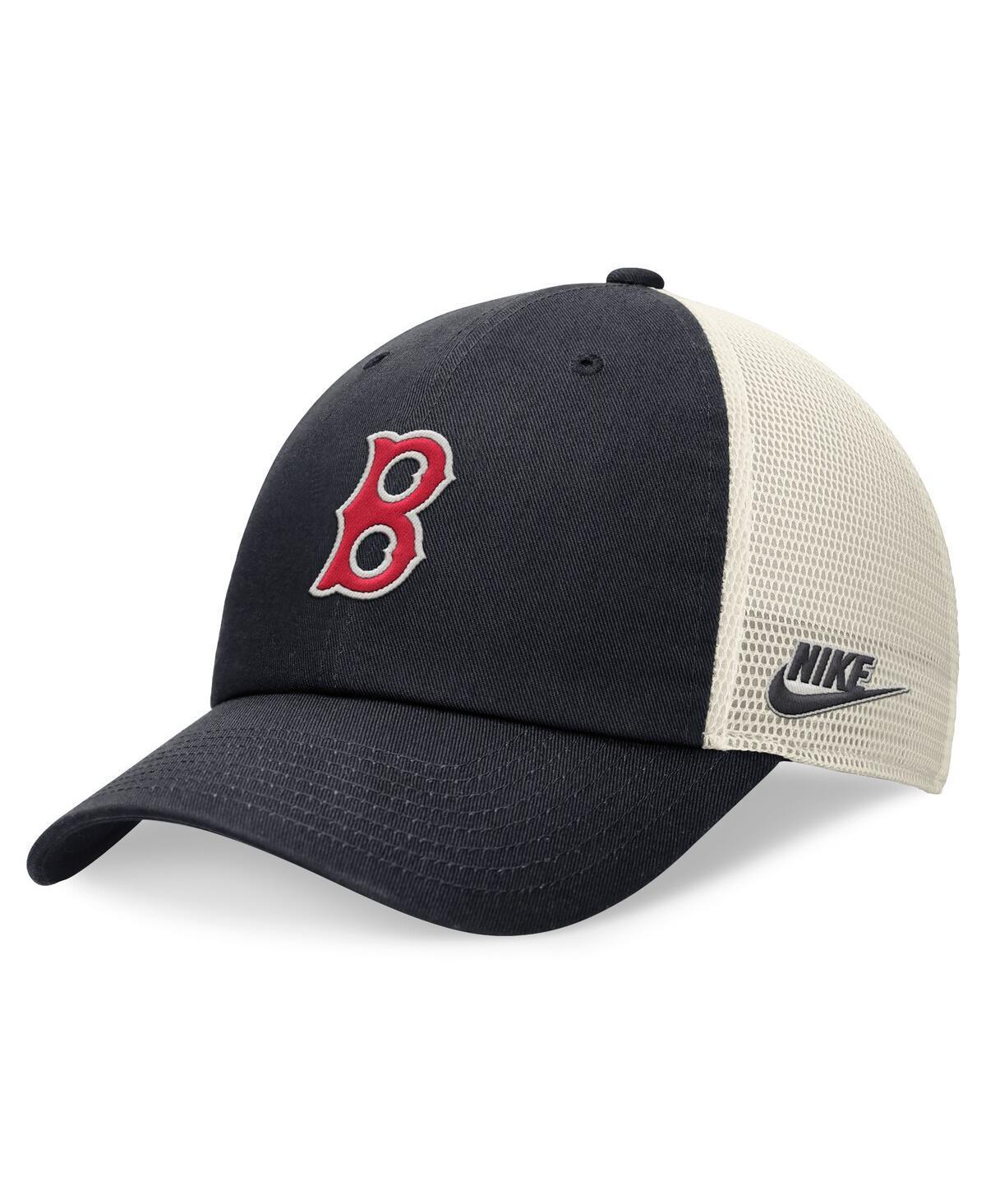 Mens Nike Navy Boston Red Sox Cooperstown Collection Rewind Club Trucker Adjustable Hat RSX Blue Product Image