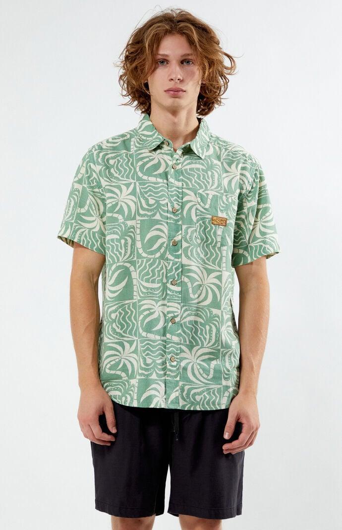 RVCA Mens Exotica Camp Shirt Product Image