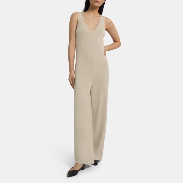 V NECK JUMPSUIT Product Image