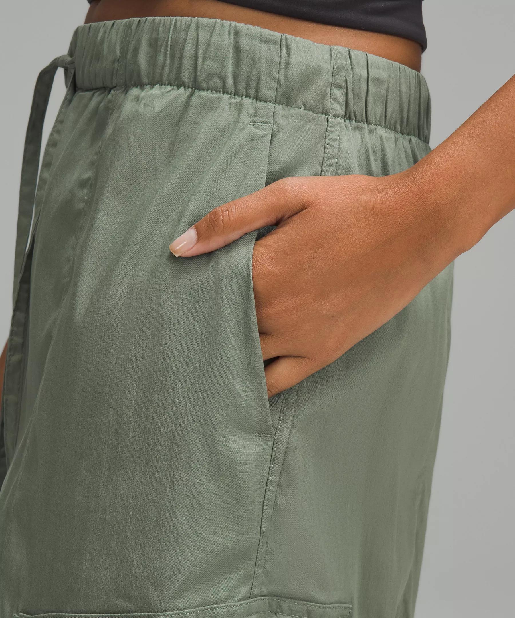 Lightweight Adjustable Mid-Rise Cargo Pant Product Image