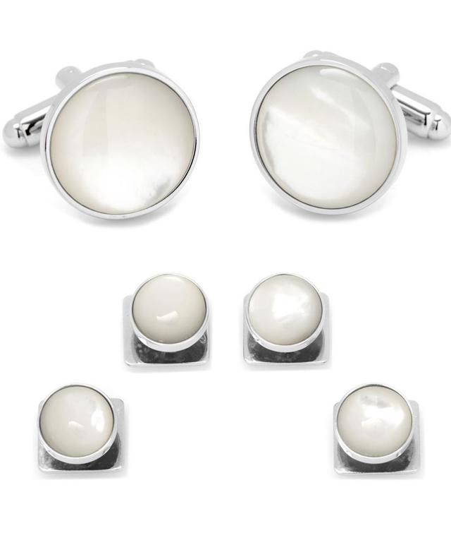 Cufflinks, Inc. Mother-of-Pearl Cuff Link & Stud Set Product Image